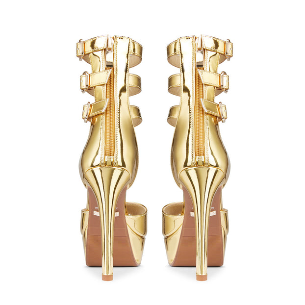 TRINITY - Gold Samba Heels