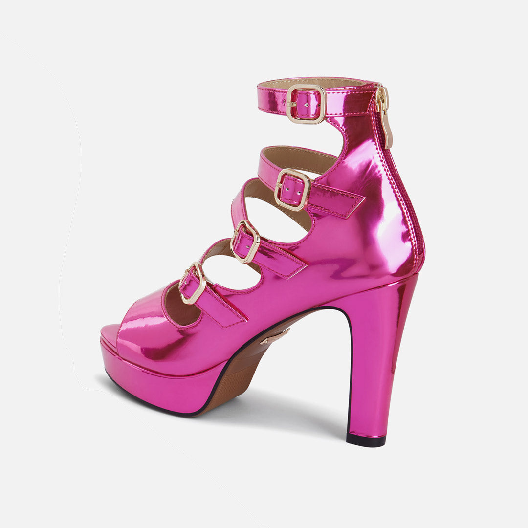 MIZCHI SAMBA PINK - 10cm heels