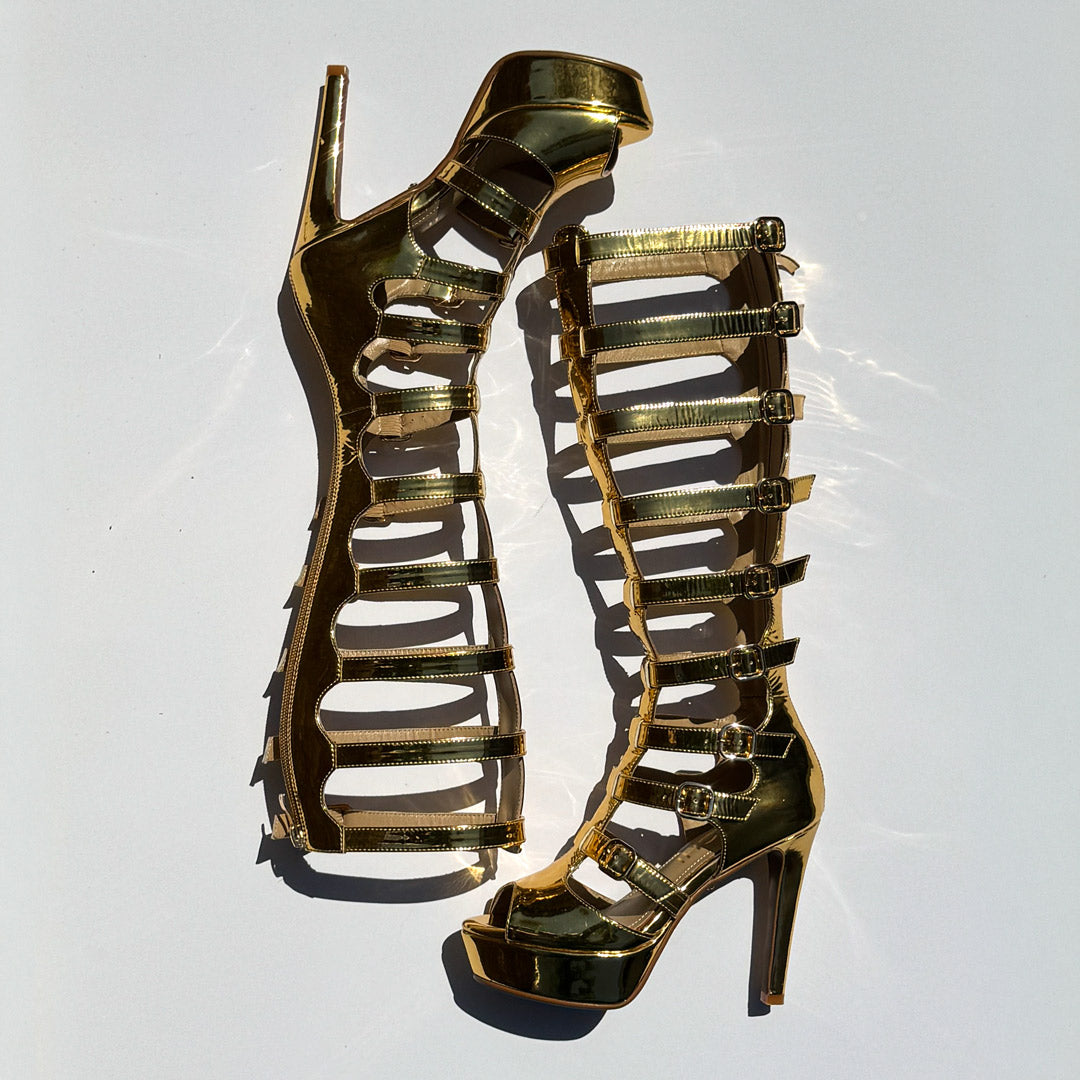 The Muse - Samba Boots  11/3cm platform (CUSTOM MADE TO ORDER - 4-6 weeks del)