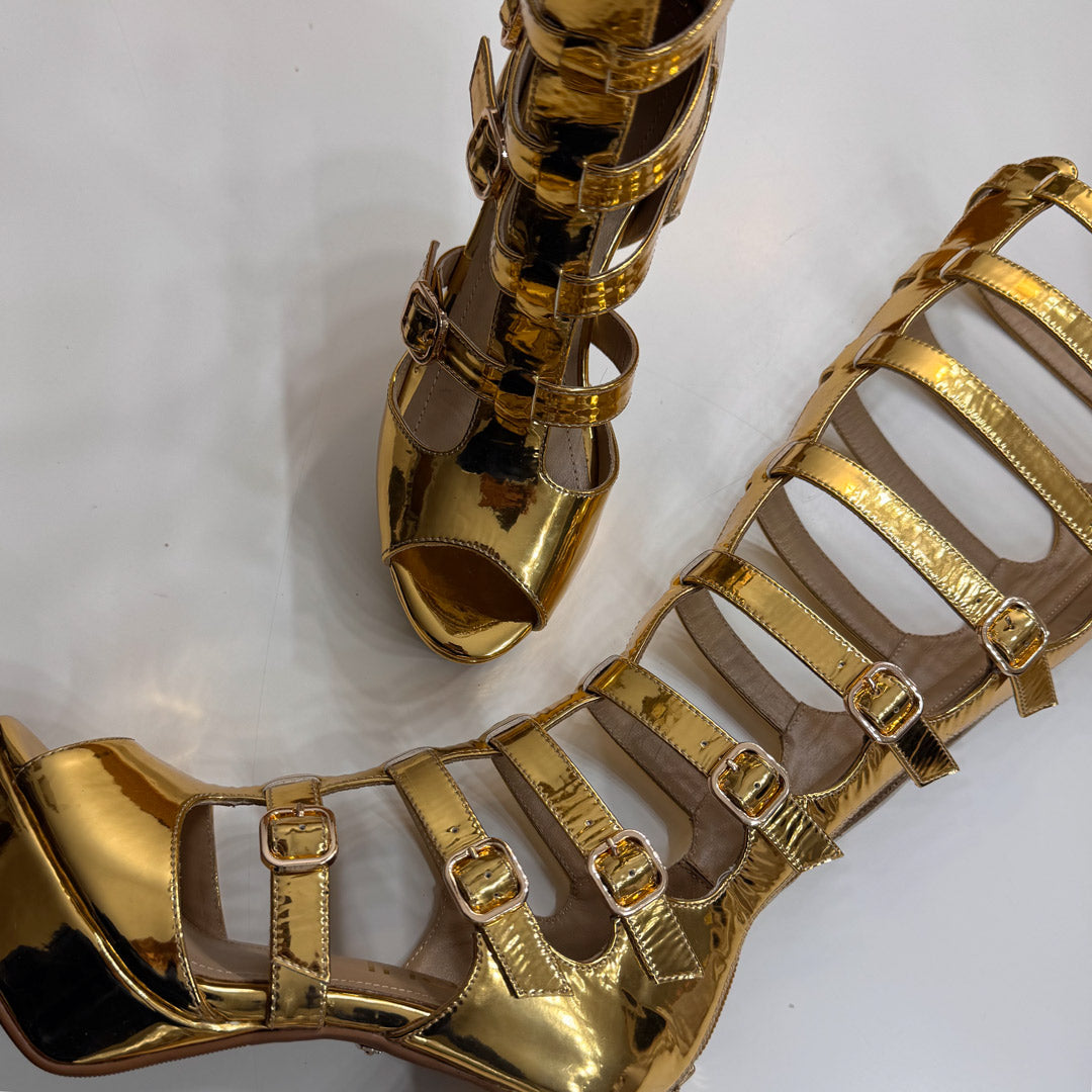The Muse - Samba Boots  11/3cm platform (CUSTOM MADE TO ORDER - 4-6 weeks del)