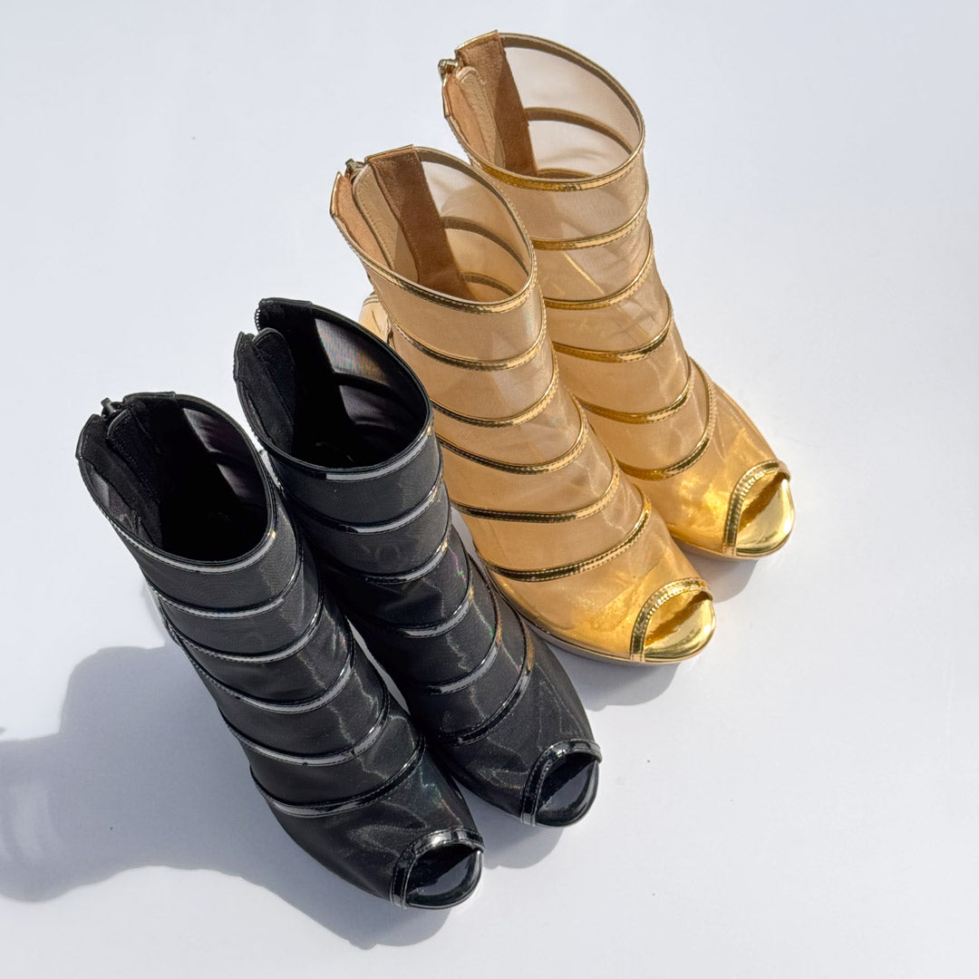 Samba Korusca 11 Gold - 11/3cm heels