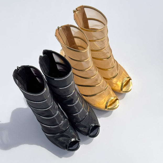 Samba Korusca 11 Gold - 11/3cm heels