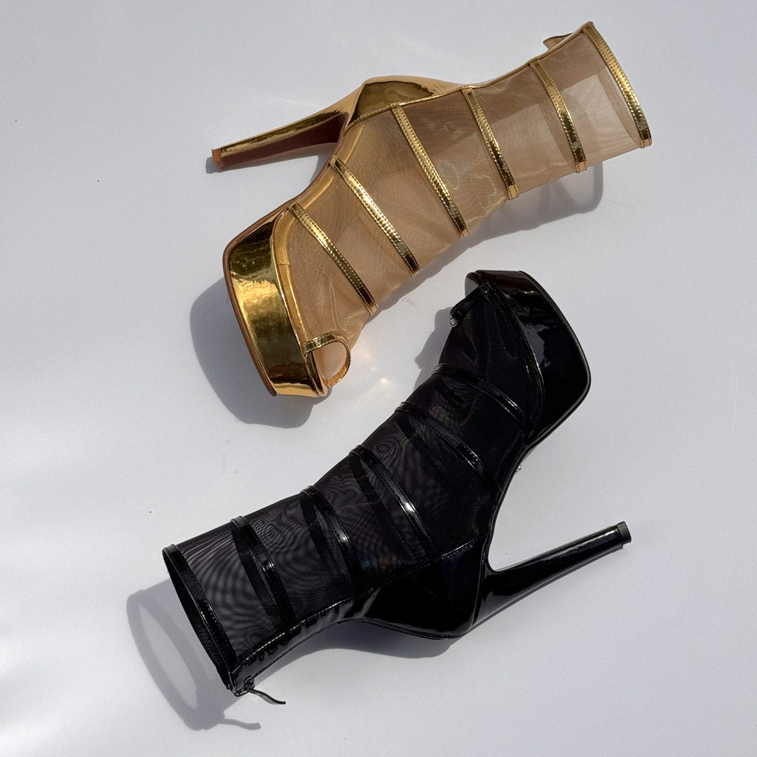 Samba Korusca 11 Gold - 11/3cm heels