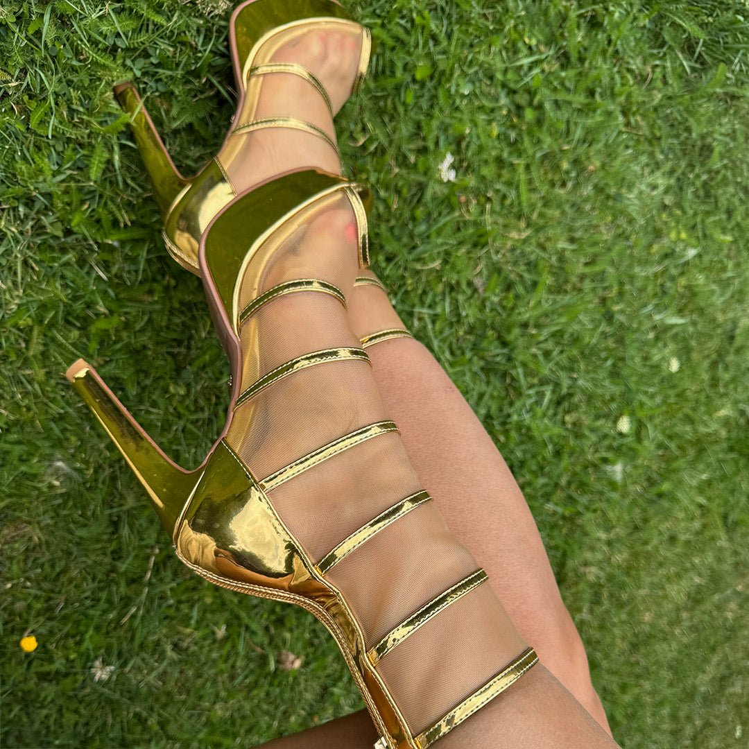 Samba Korusca 11 Gold - 11/3cm heels (SUBIN STOCK)