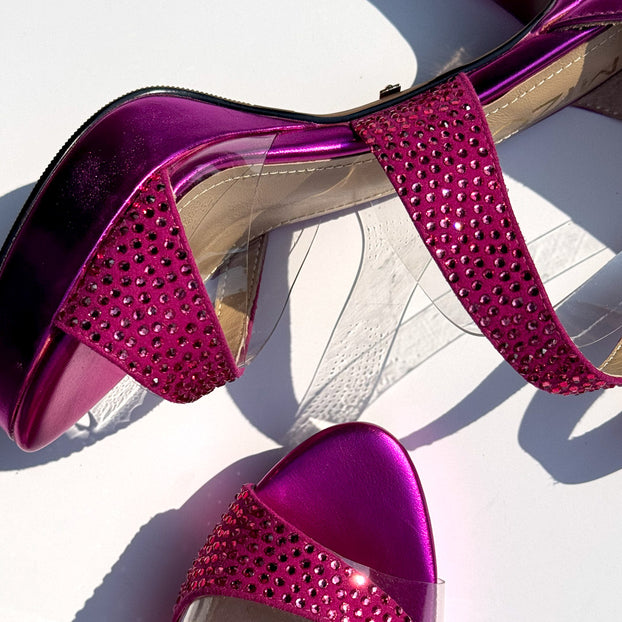 MIZCHI Samba- Pássaro de cor  - 10cm or 7cm heels (custom Black, Red Or Green orders 4-6 weeks del)