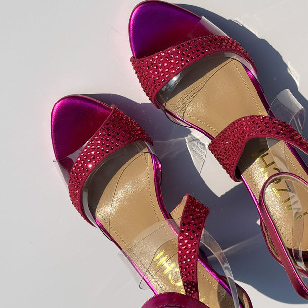 MIZCHI Samba- Pássaro de cor  - 10cm or 7cm heels (custom Black, Red Or Green orders 4-6 weeks del)