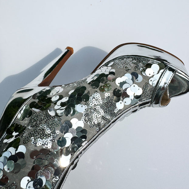 Riolux - Silver Ankle Bootie