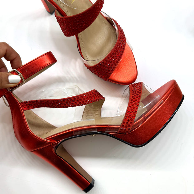 MIZCHI Samba- Pássaro de cor  - 10cm or 7cm heels (custom Black, Red Or Green orders 4-6 weeks del)