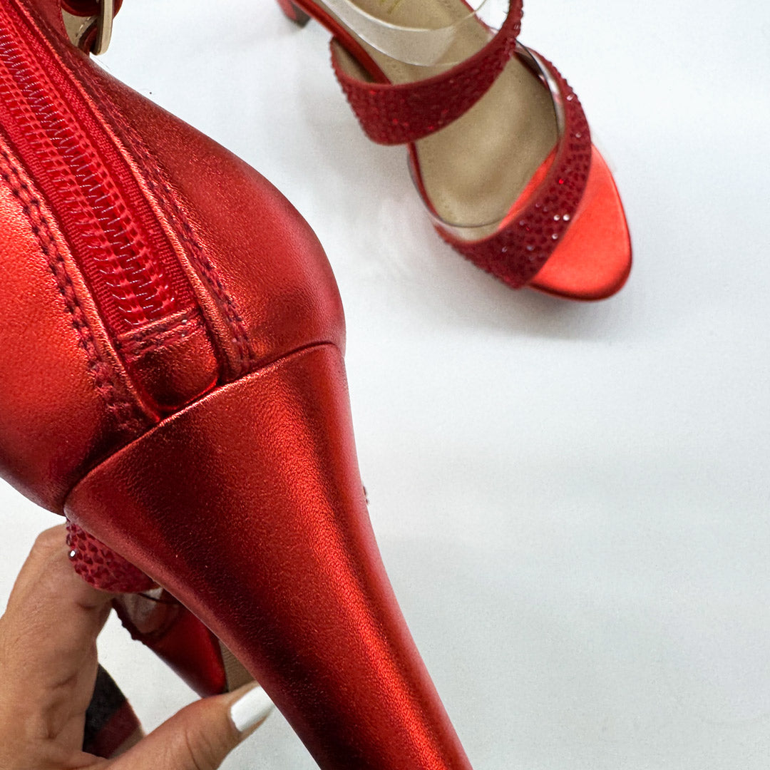 MIZCHI Samba- Pássaro de cor  - 10cm or 7cm heels (custom Black, Red Or Green orders 4-6 weeks del)