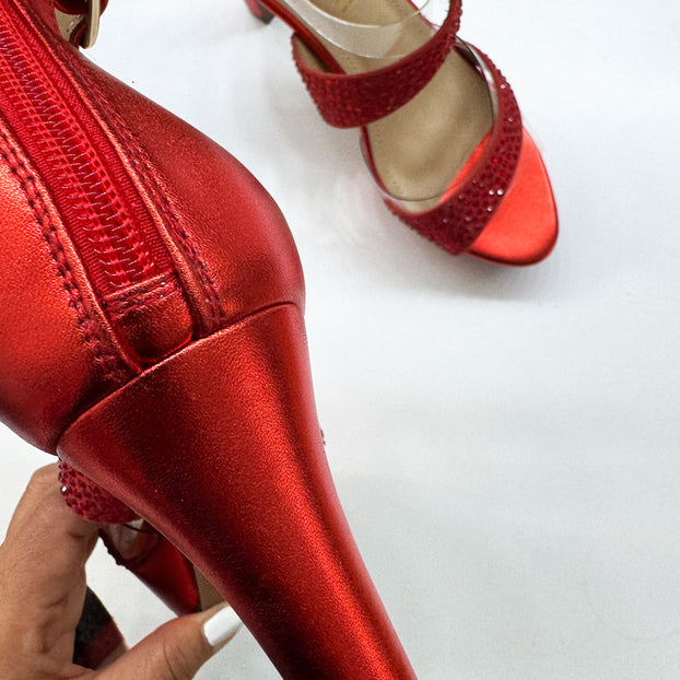 MIZCHI Samba- Pássaro de cor  - 10cm or 7cm heels (custom Black, Red Or Green orders 4-6 weeks del)
