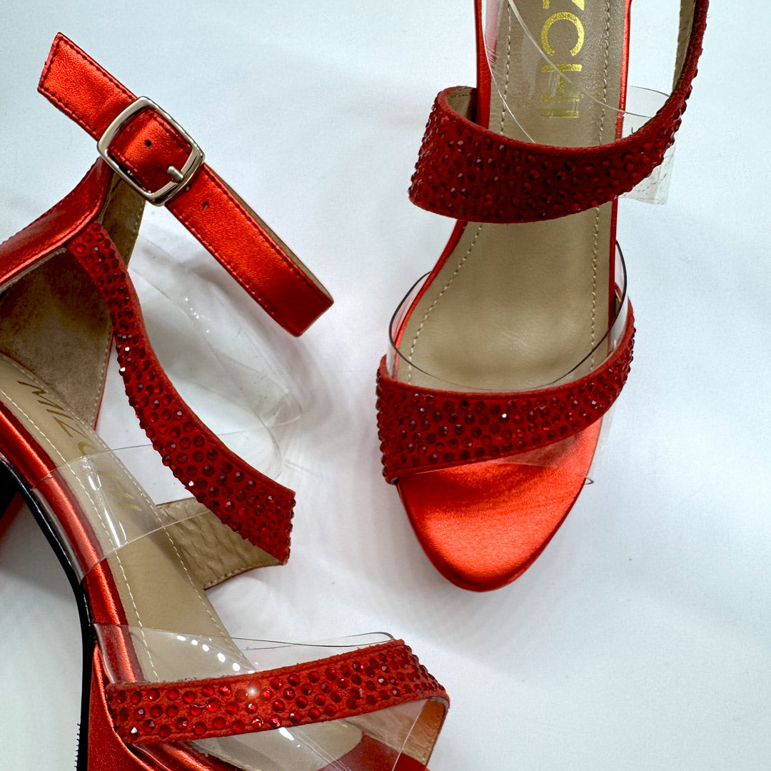 MIZCHI Samba- Pássaro de cor  - 10cm or 7cm heels (custom Black, Red Or Green orders 4-6 weeks del)